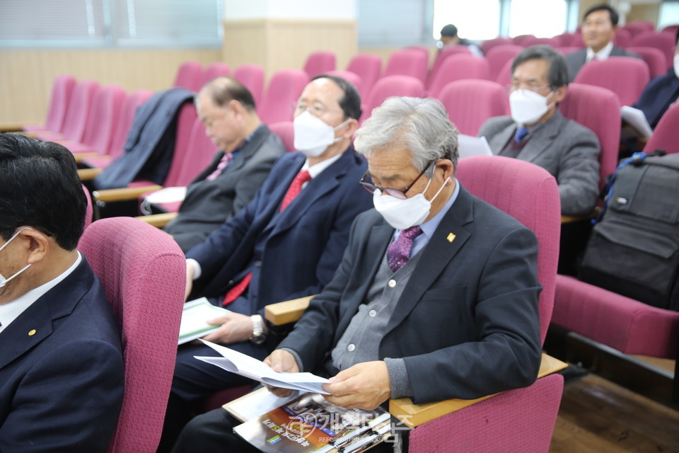 북한선교회 신년감사예배 및 실행위원회 모습