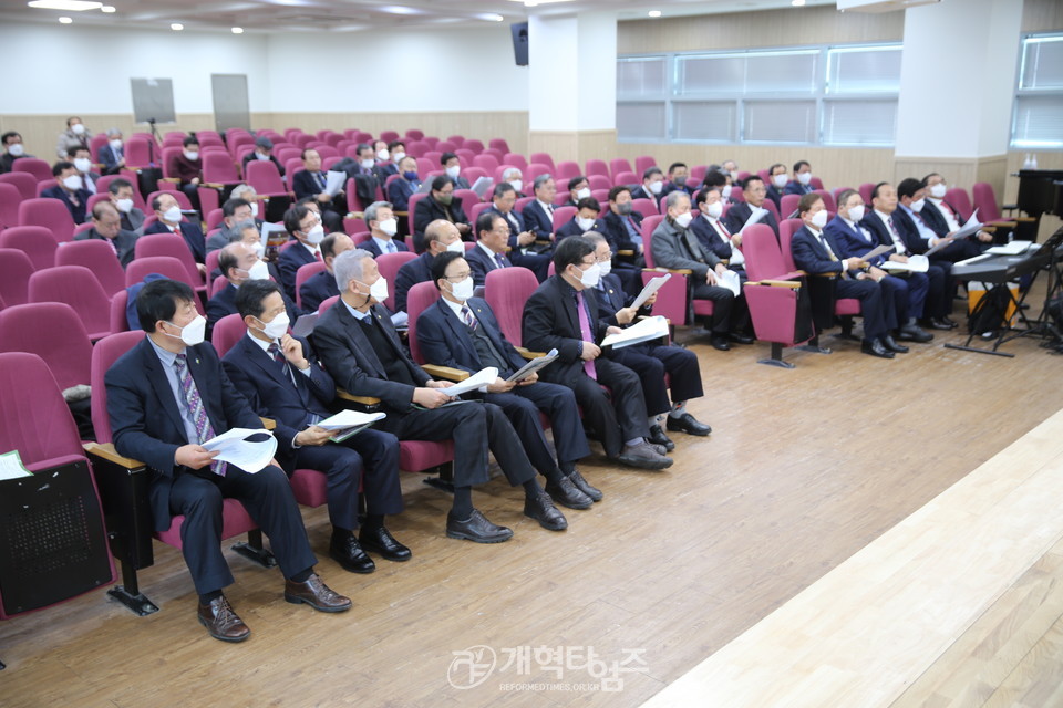 북한선교회 신년감사예배 및 실행위원회 모습