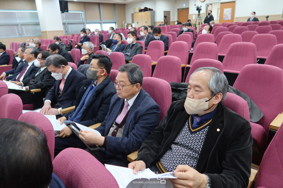 북한선교회 신년감사예배 및 실행위원회 모습