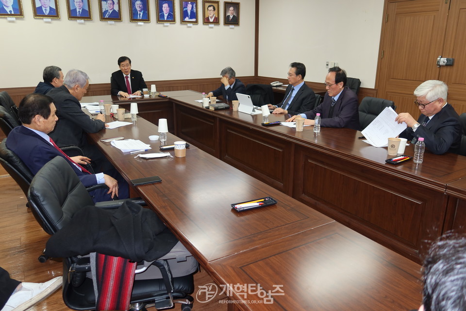 튀르키예ㆍ시리아 지진 피해구호 TF팀 제1차 회의 모습