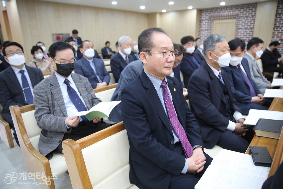 수도노회 장로회 제38회 정기총회 모습