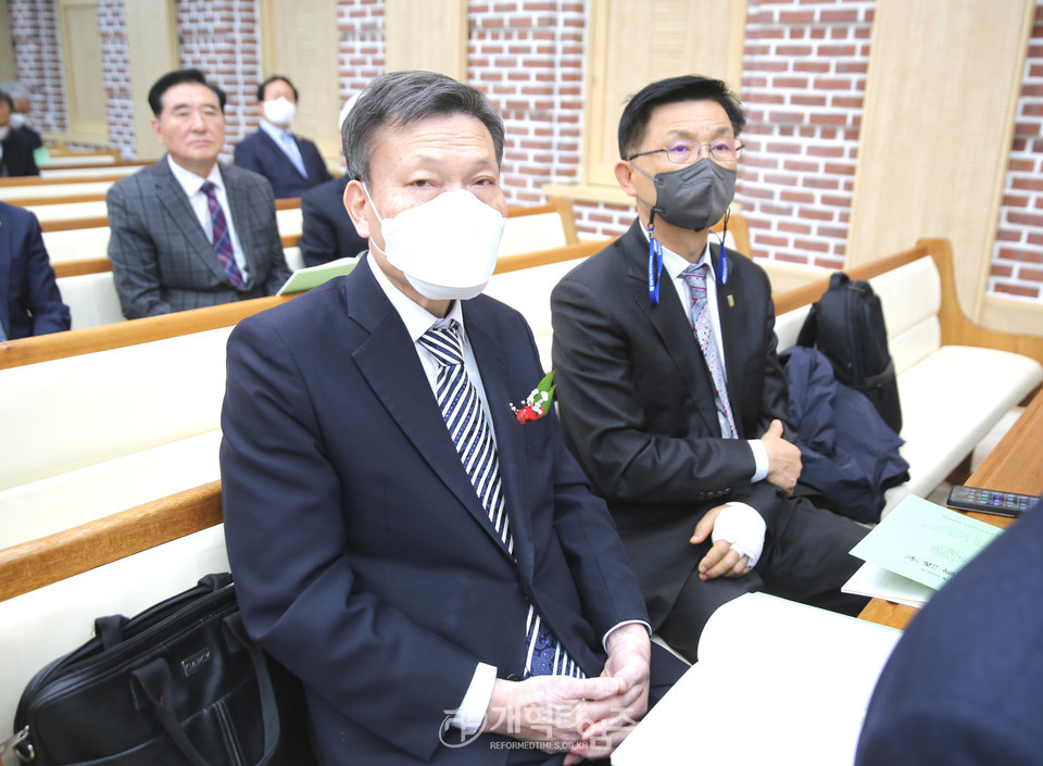 수도노회 장로회 제38회 정기총회 모습
