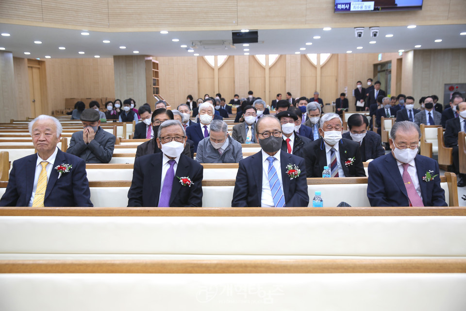 수도노회 장로회 제38회 정기총회 모습