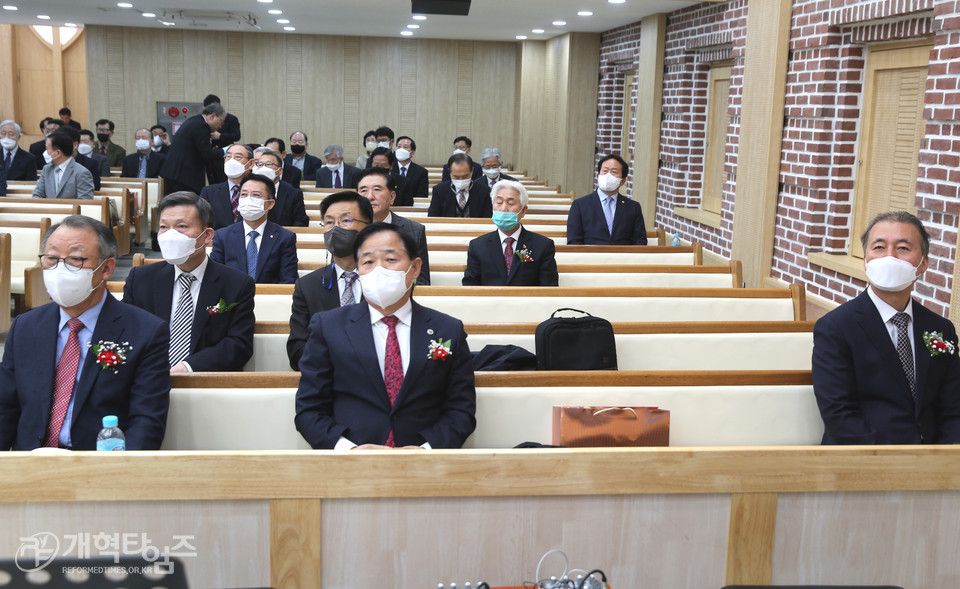수도노회 장로회 제38회 정기총회 모습