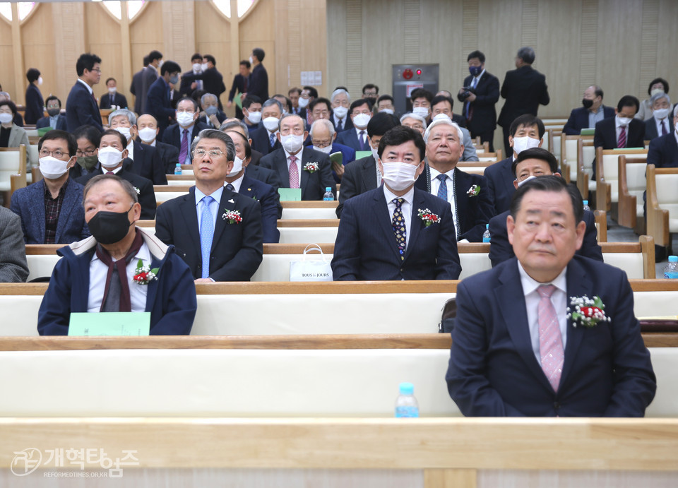 수도노회 장로회 제38회 정기총회 모습