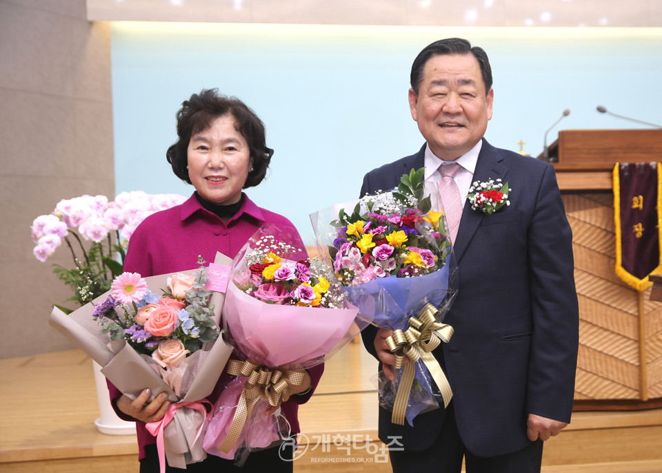 수도노회 장로회 제38회 정기총회 모습