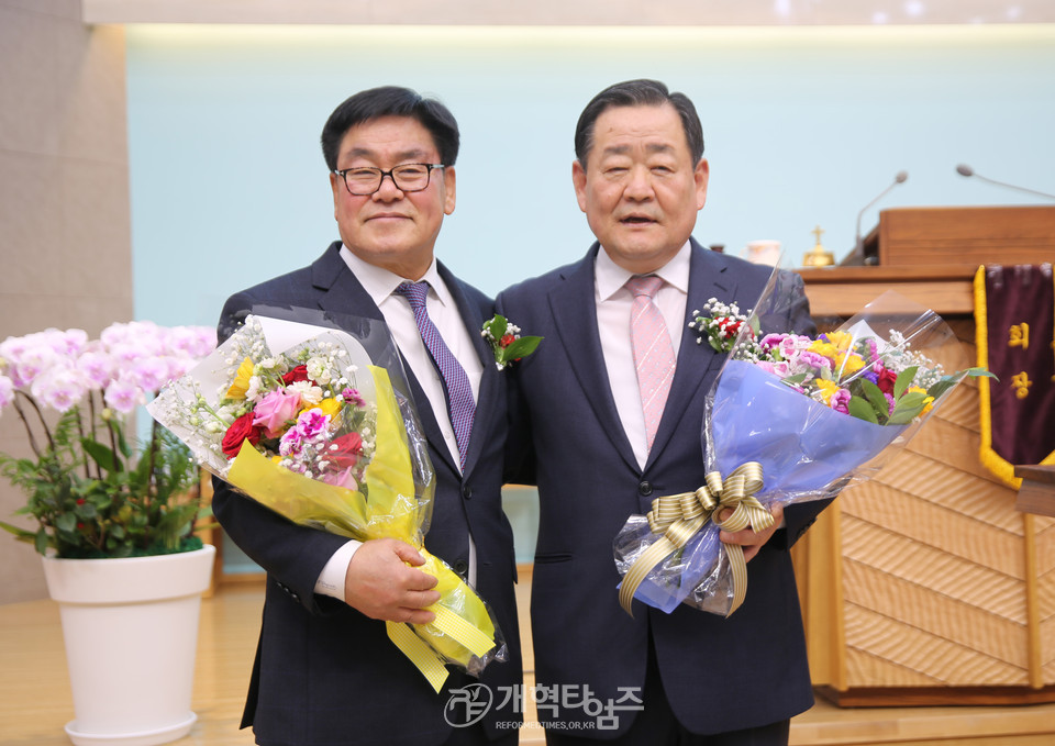 수도노회 장로회 제38회 정기총회 모습