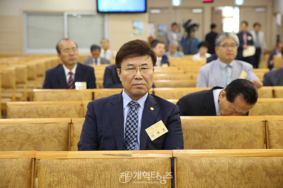 총회 재판국장 예비 후보로 추천받은 권재호 목사