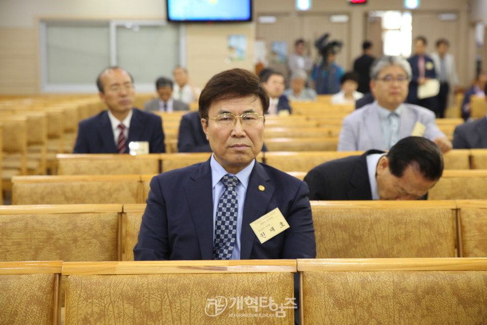 총회 재판국장 예비 후보로 추천받은 권재호 목사
