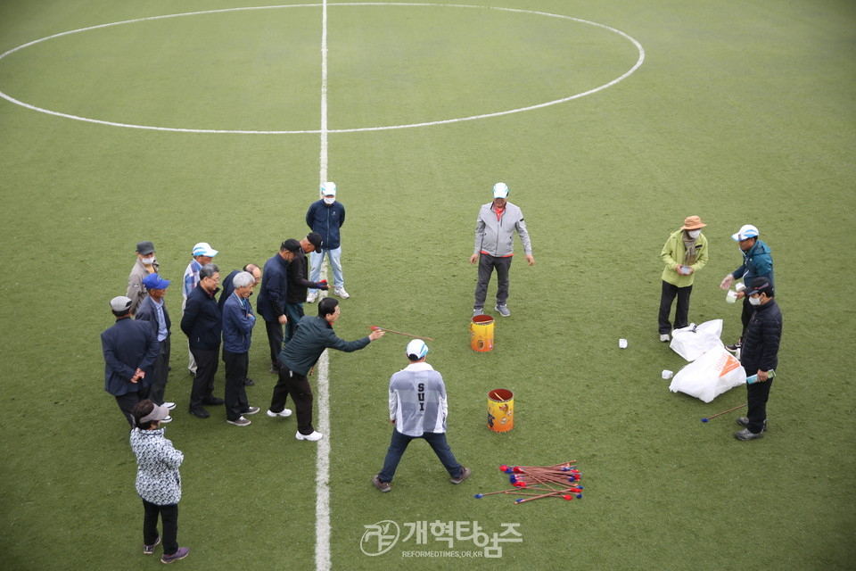 광주.전남지역장로회 친선체육대회와 차별금지법 철폐 궐기대회 모습