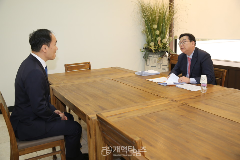 2023년도 일반 강도사 고시 사전 면접 모습