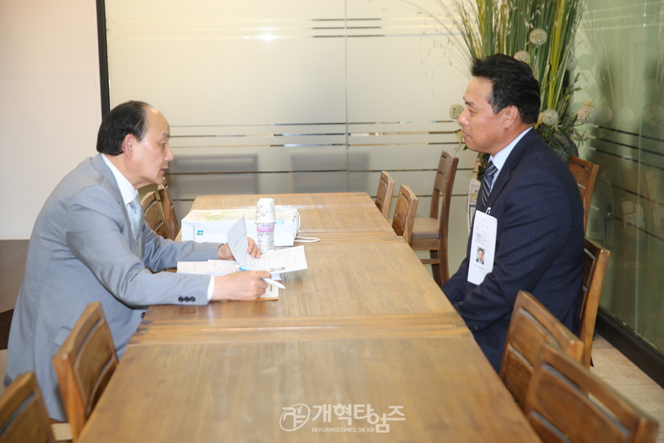 2023년도 일반 강도사 고시 사전 면접 모습