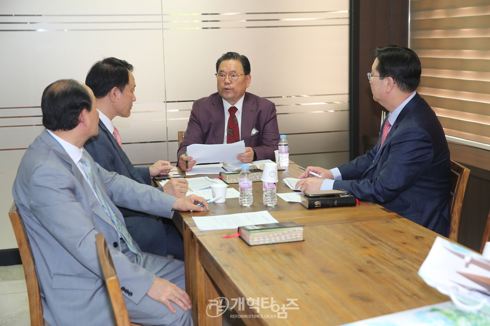 2023년도 일반 강도사 고시 사전 면접 모습