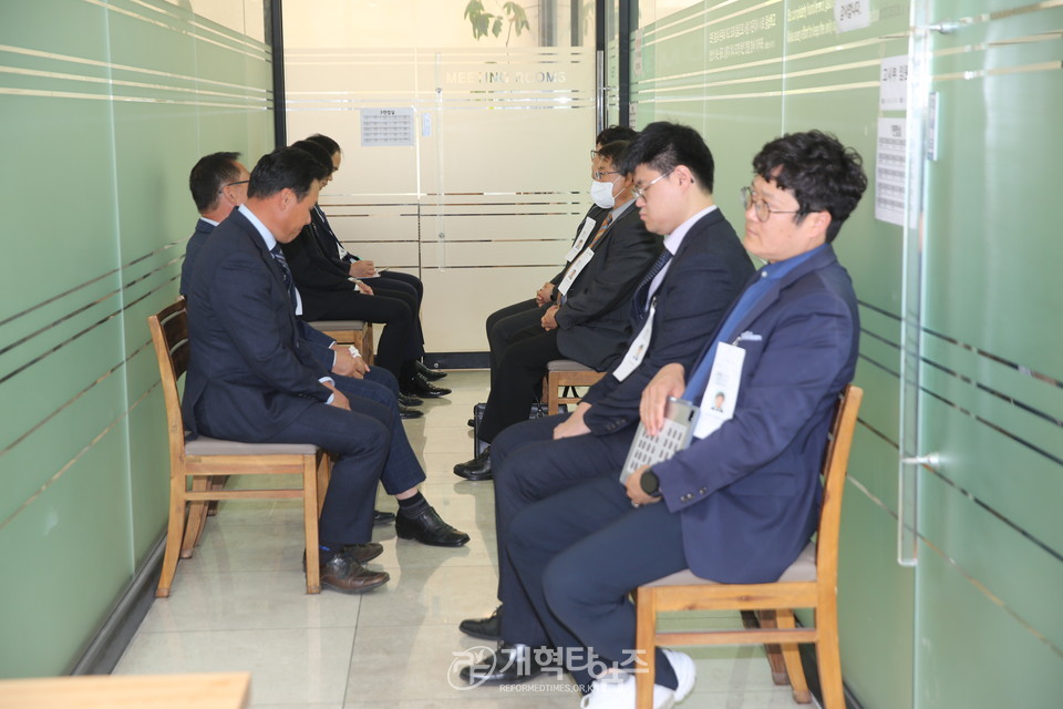 2023년도 일반 강도사 고시 사전 면접 모습