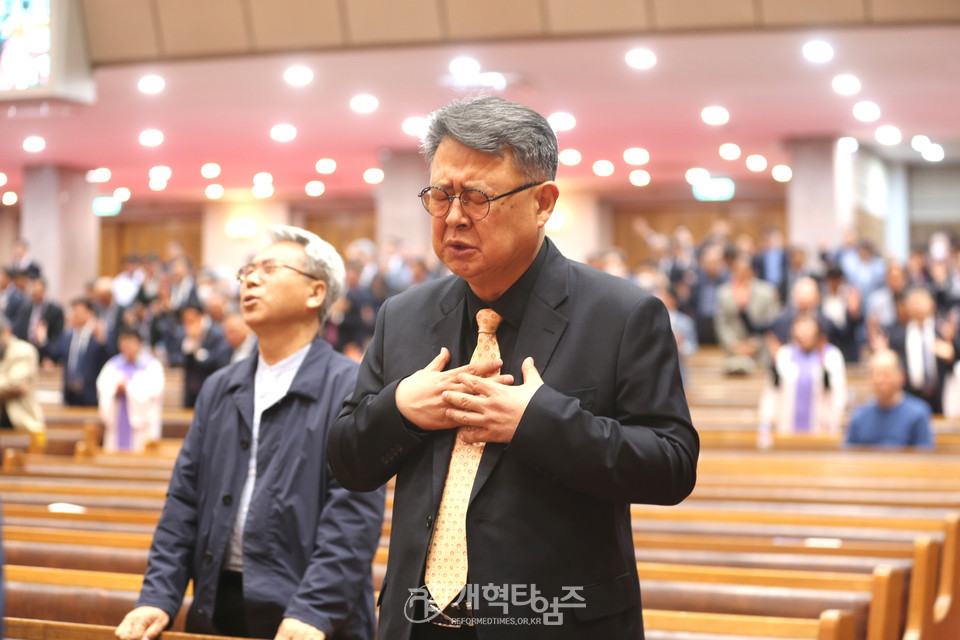 충현교회에서 열린 제60회 전국목사장로기도회 모습