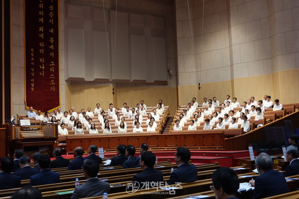 충현교회에서 열린 제60회 전국목사장로기도회 모습