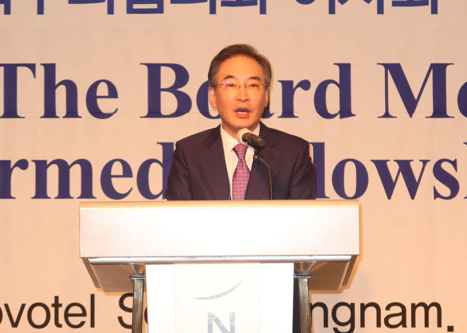 총회 주최, 세계개혁주의협의회(WRF) 이사 환영 연회 모습