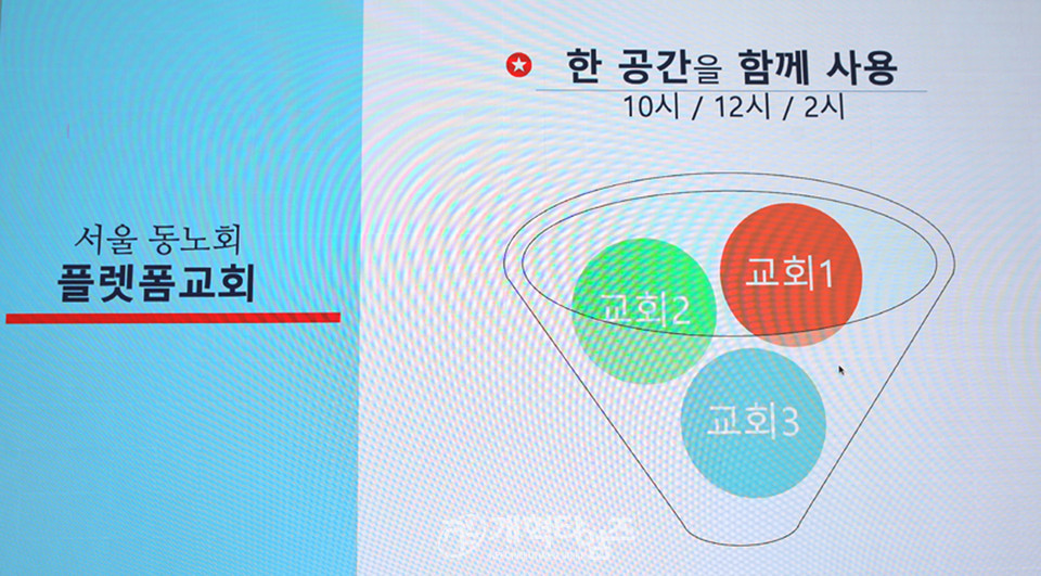 서울지역노회협의회, 신임 노회장 취임 축하, 드림컨퍼런스 모습