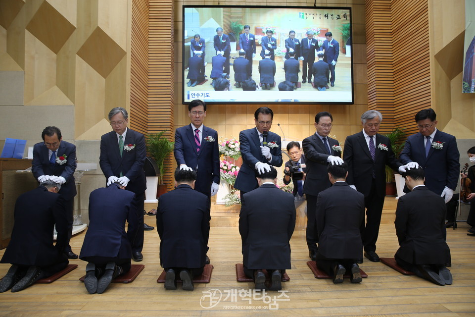 부천 서문교회, 「교회 설립 39주년 원로 장로 추대 ㆍ은퇴 및 임직예배」 모습