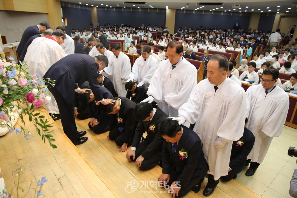 원주중부교회, 「교회 설립 63주년 기념 추대ㆍ은퇴ㆍ임직감사예배」 모습