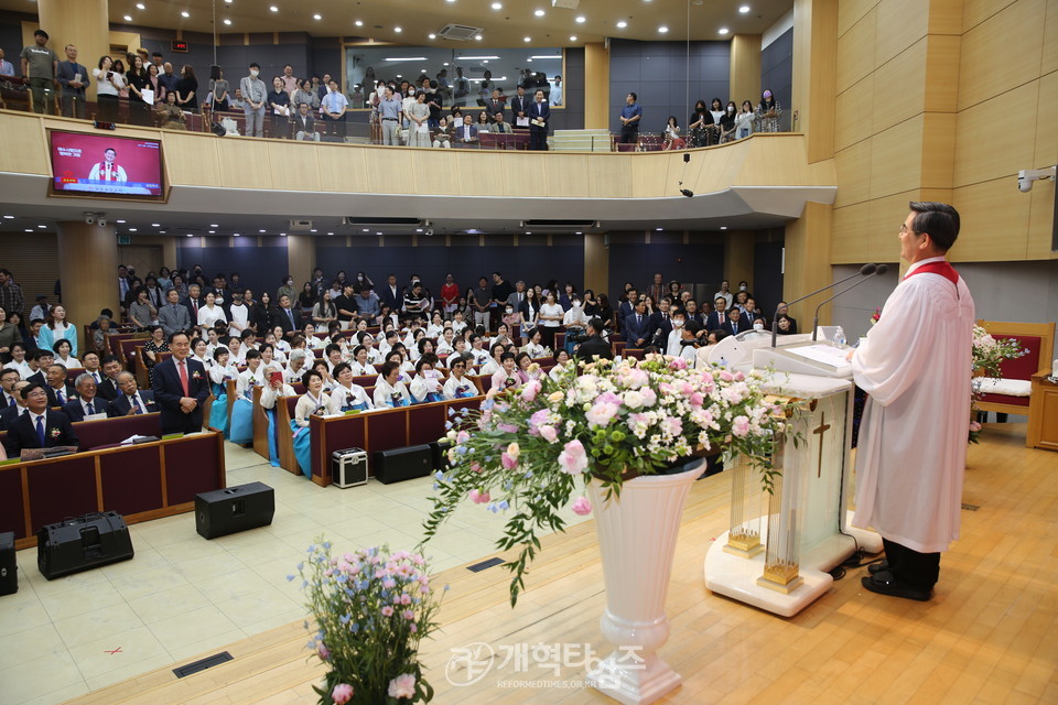 원주중부교회, 「교회 설립 63주년 기념 추대ㆍ은퇴ㆍ임직감사예배」 모습