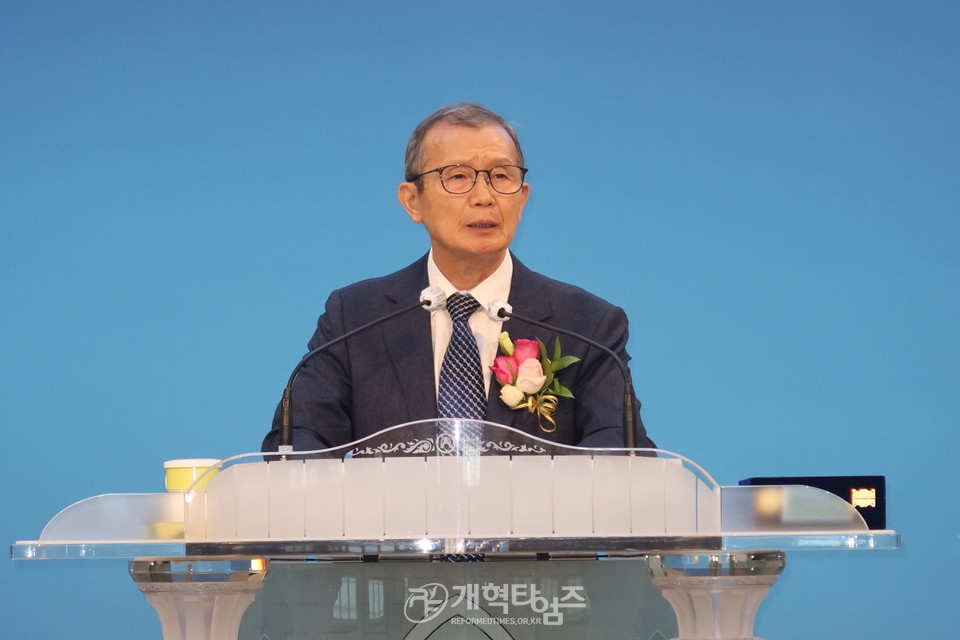 GMS 전문선교사훈련원 제중원 제2대 원장 한흥택 목사, 취임감사예배 모습