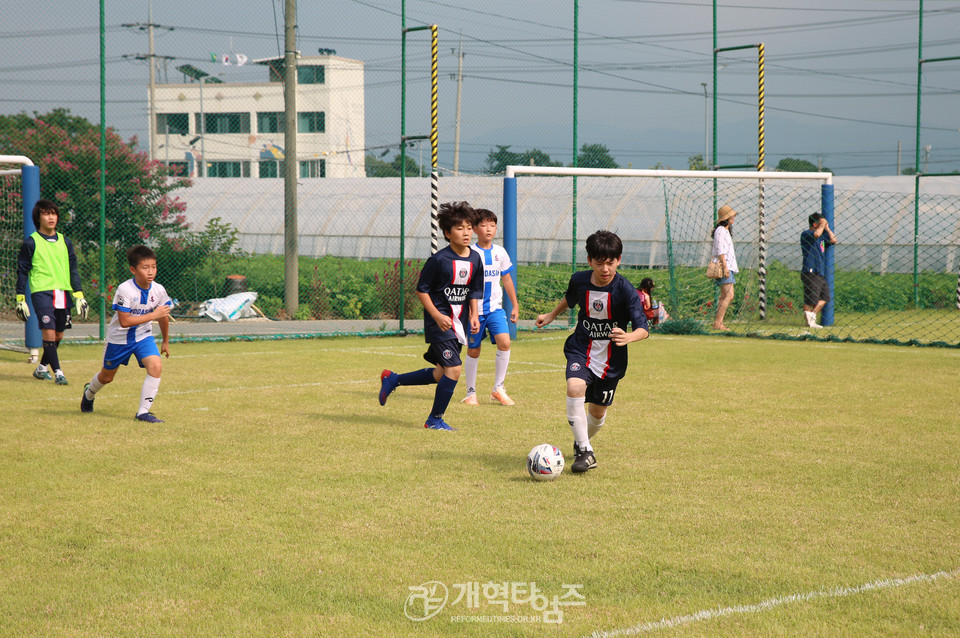 제1회 총회장배 전국유소년 풋살(축구)대회 결선 모습