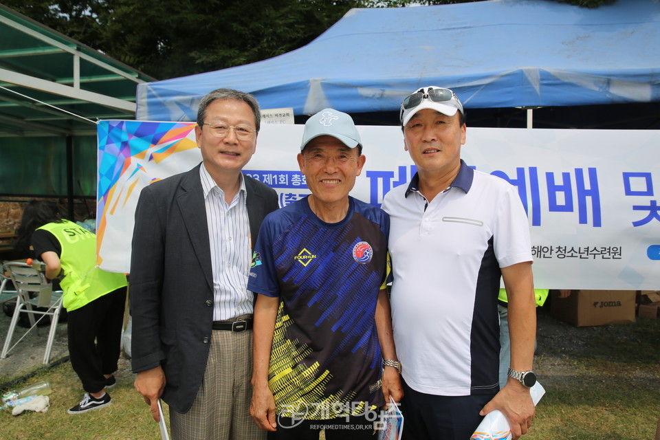 제1회 총회장배 전국유소년 풋살(축구)대회 결선 모습