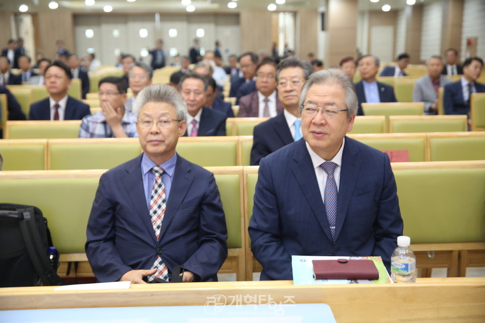 중부협의회, ‘노회장 취임 축하감사예배 및 총회 상비부 공천 모임’ 모습