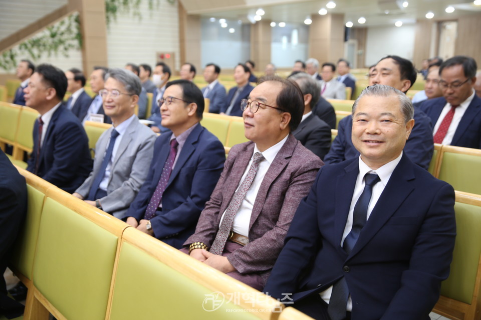 중부협의회, ‘노회장 취임 축하감사예배 및 총회 상비부 공천 모임’ 모습
