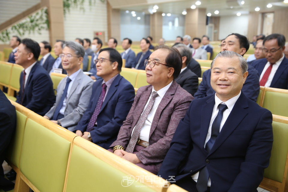 중부협의회, ‘노회장 취임 축하감사예배 및 총회 상비부 공천 모임’ 모습