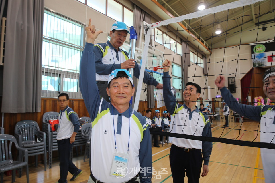 선장회 창립 10주년 기념 예배 및 기념식, 회원 단합체육대회 모습