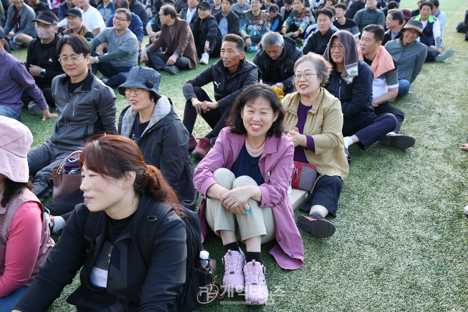 광주전남노회협의회 2023년도 친선체육대회 모습