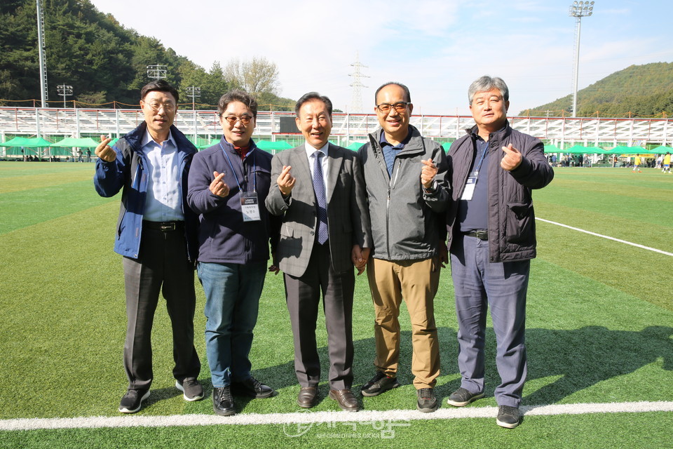 광주전남노회협의회 2023년도 친선체육대회 모습