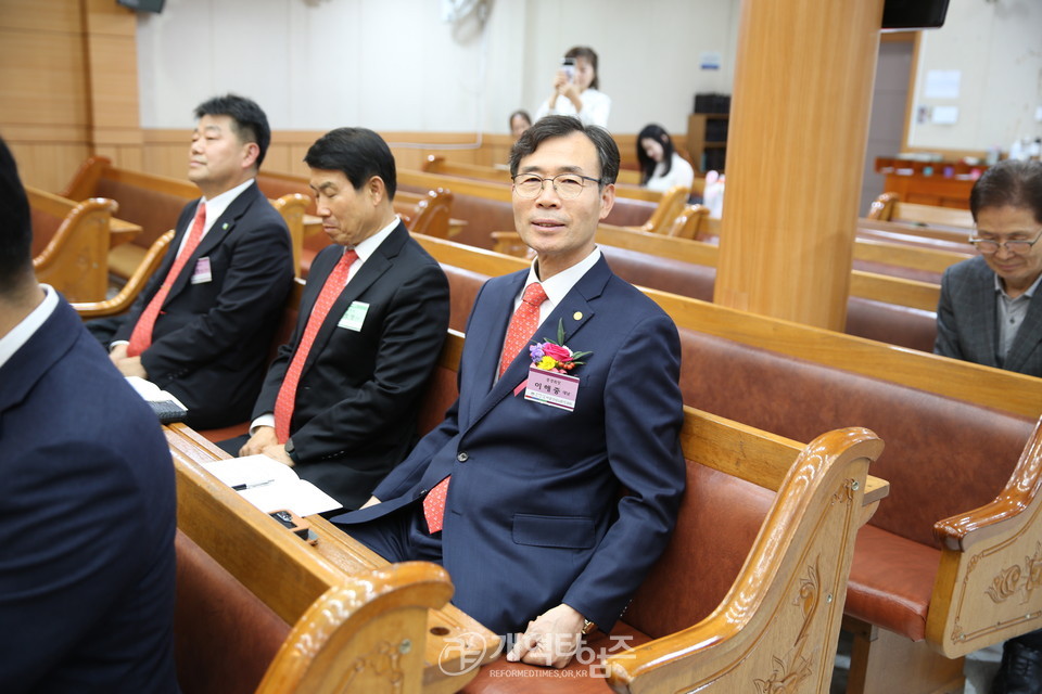 서울강남노회장로회 제40회 정기총회 모습