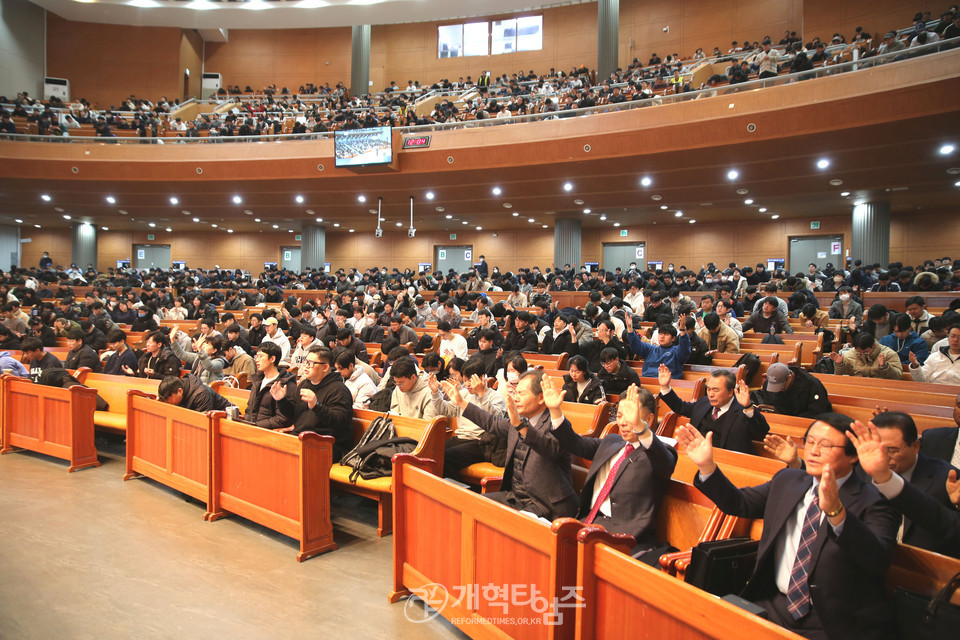 총신대신대원총동창회 「제19회 후배사랑 의류 후원 행사」 모습