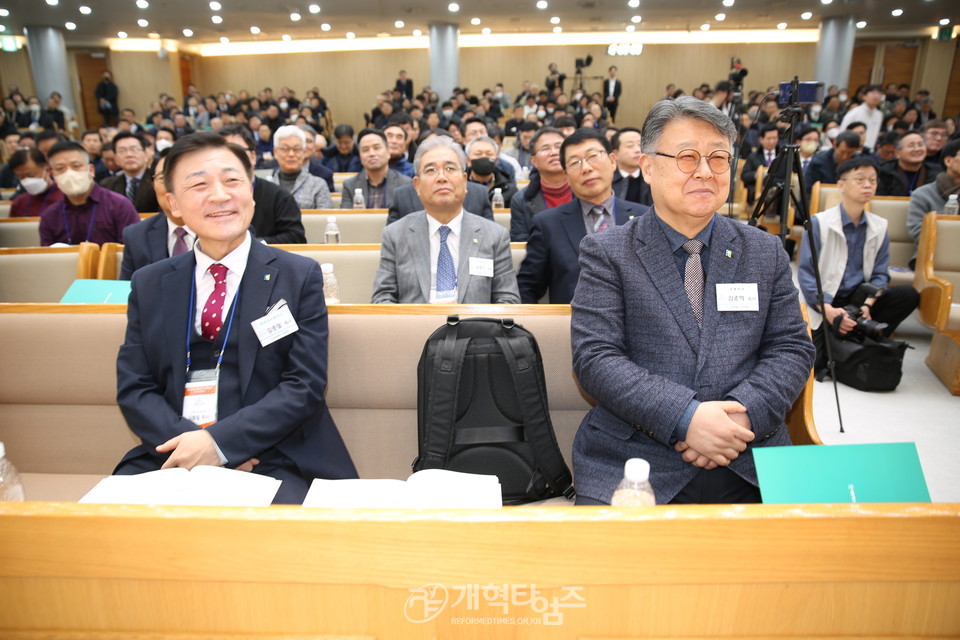 「교회여일어나라위원회」 주최, 「ONE DAY 송년말씀축제」 모습(새로남교회에서)