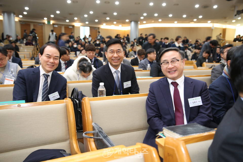 「교회여일어나라위원회」 주최, 「ONE DAY 송년말씀축제」 모습(새로남교회에서)