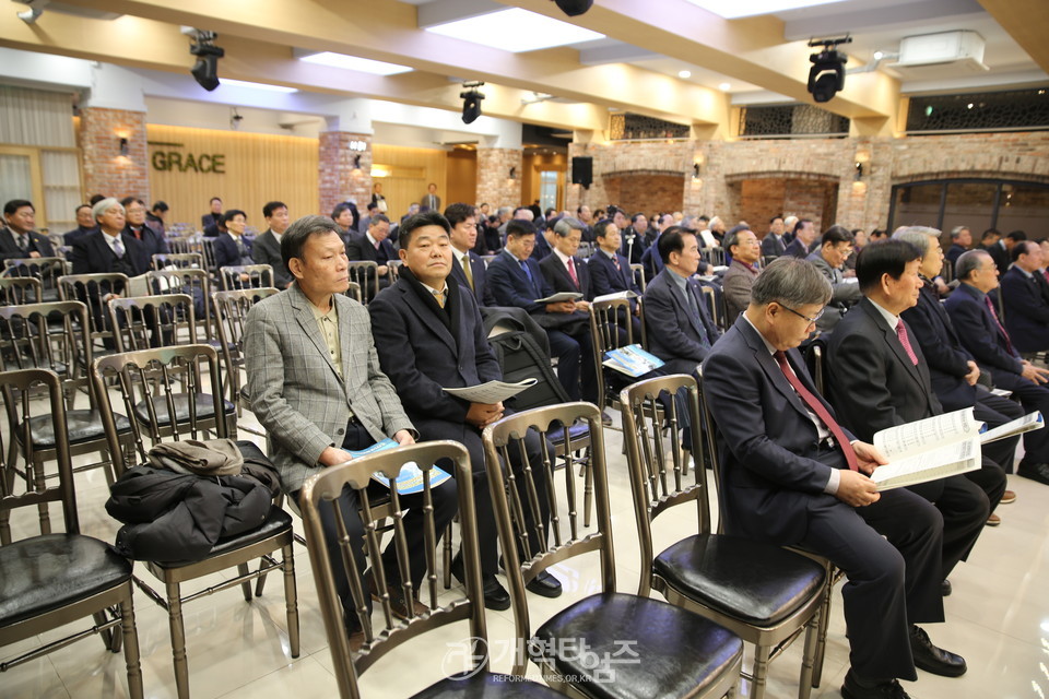 서울ㆍ서북지역남전도회 「신년하례회 및 전국남전도회 간담회」 모습