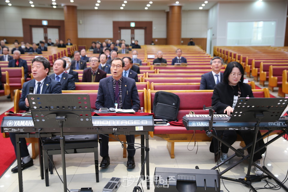 제53회기 전국장로회 중앙위원ㆍ임역원 워크샵, 실행위원회 및 기도회 모습