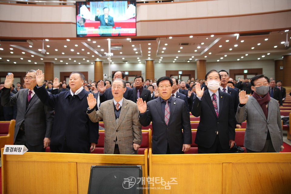 제53회기 전국장로회 중앙위원ㆍ임역원 워크샵, 실행위원회 및 기도회 모습