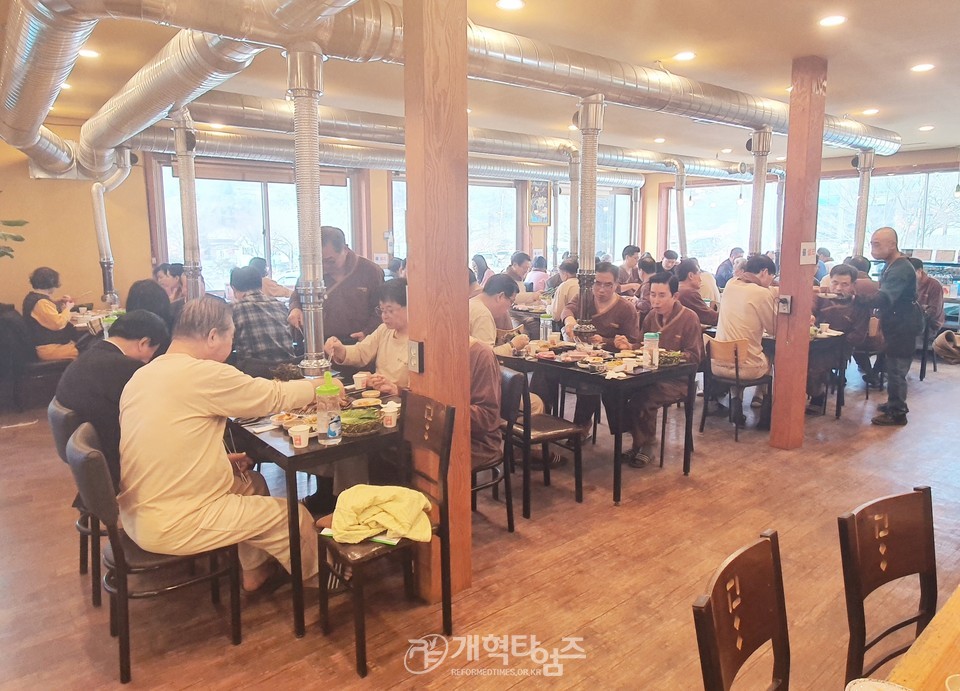 총회(합동)부흥사회 2024 신년하례회 및 1차 실행위원회 모습