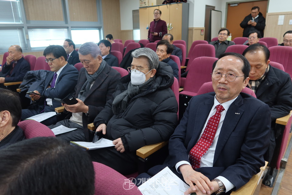 북한선교회 제6회기 신년감사예배 및 실행위원회 모습