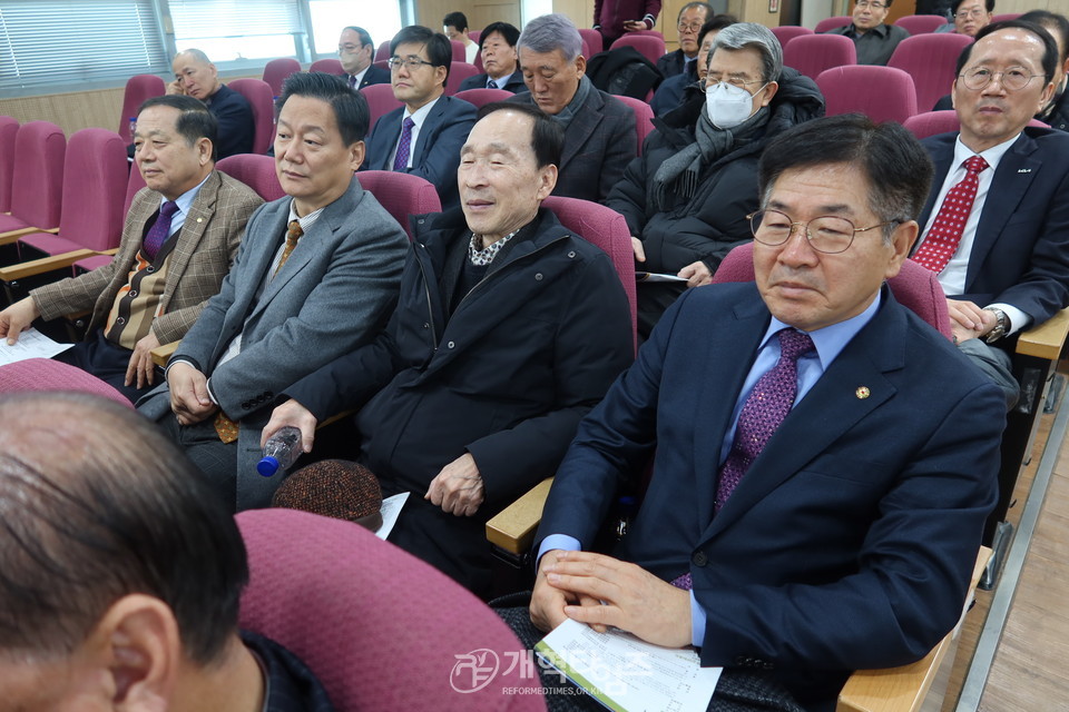 북한선교회 제6회기 신년감사예배 및 실행위원회 모습