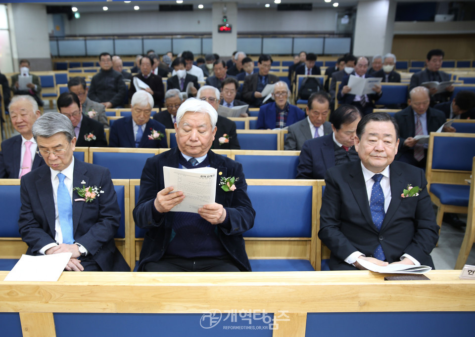 수도노회남전도회 제49회기 정기총회 모습