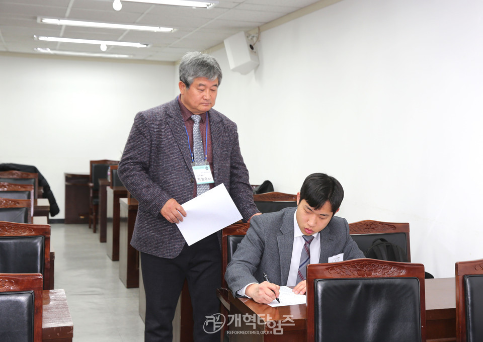 2024 군목후보생 강도사 고시 모습