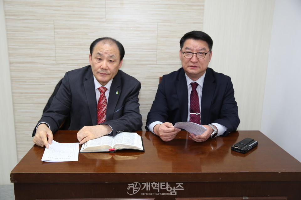 2024 군목후보생 강도사 고시 모습