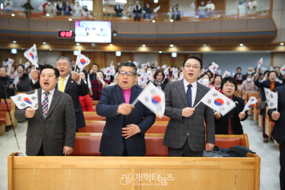 총회(합동)부흥사회, 백석총회부흥사회 연합, 3. 1절 구국성회 모습