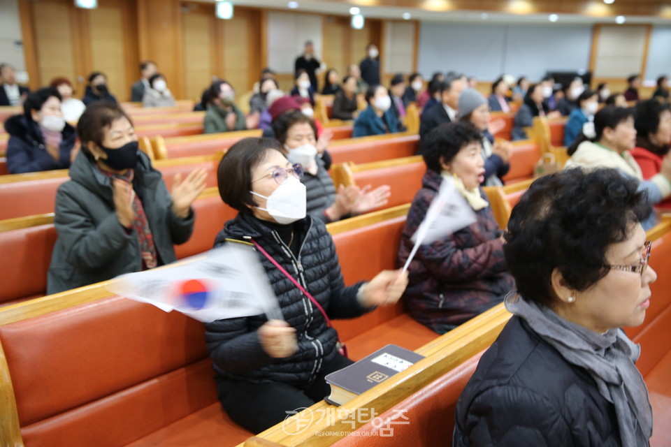 총회(합동)부흥사회, 백석총회부흥사회 연합, 3. 1절 구국성회 모습