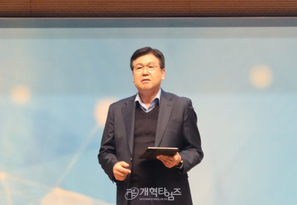 칼빈대, 「입학감사예배 및 2024년 비전 선포식」 모습
